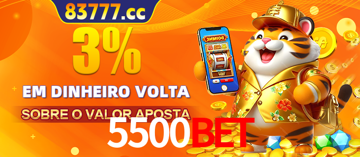 Promoção para baixar e instalar o aplicativo do cassino 5500bet. O banner oferece uma recompensa de R1aR1aR8, com a imagem de uma cobra sobre moedas de ouro.