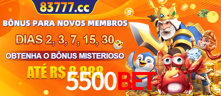 Anúncio dos benefícios para Membro VIP Sênior na plataforma 5500bet, incluindo bônus promocionais, semanais e mensais, ilustrado com o personagem Fortune Tiger.