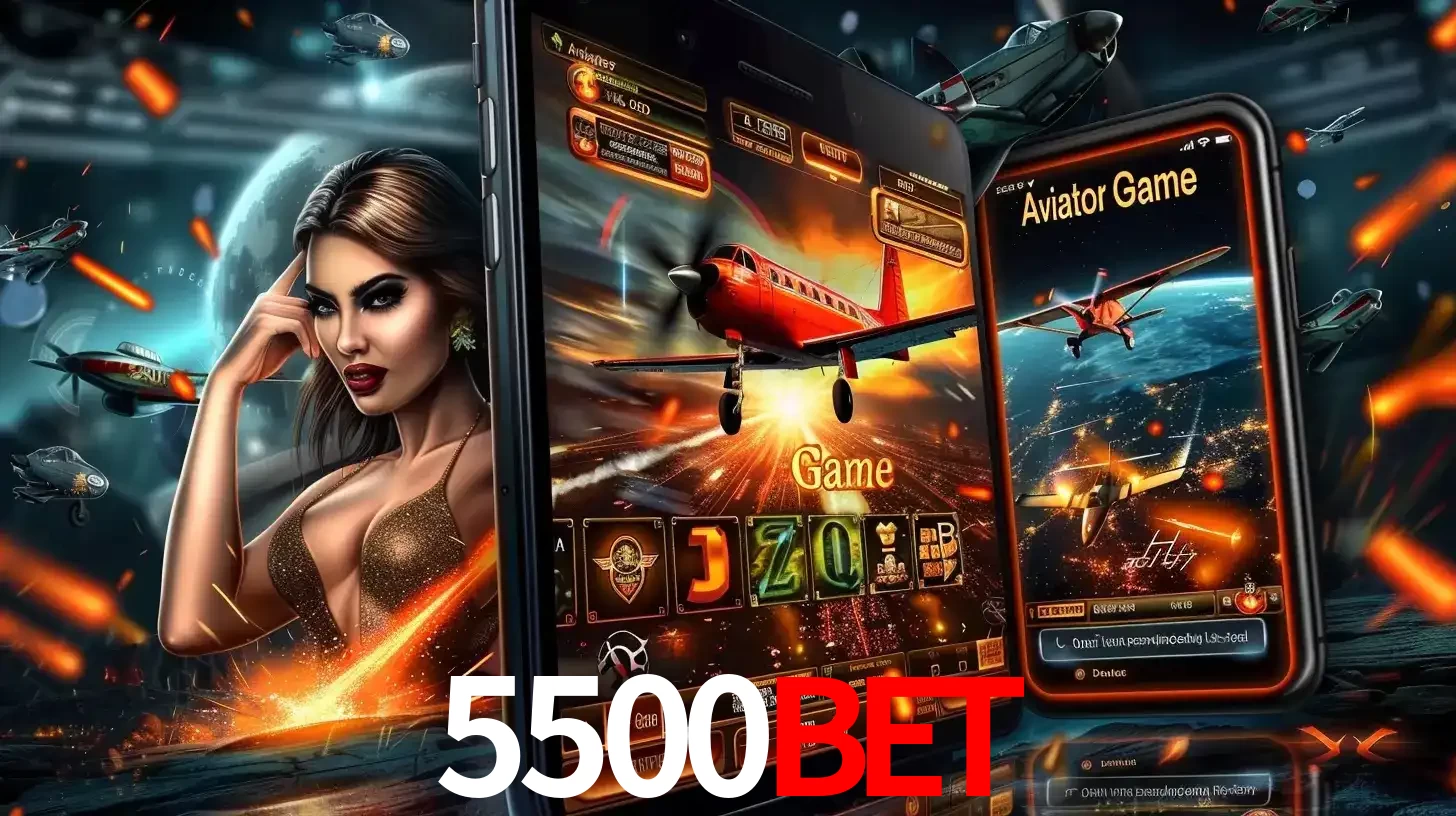 Mulher estilosa cercada por telas que exibem a jogabilidade do Aviator, capturando a intensidade e a estratégia deste popular crash game oferecido pelo 5500bet.